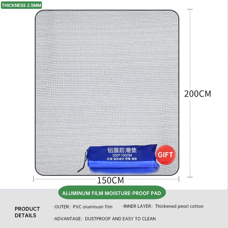 Outdoor Double-Sided Aluminum Film Camping Mat