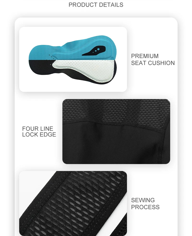 Men’s Pro Team Cycling Bib Shorts