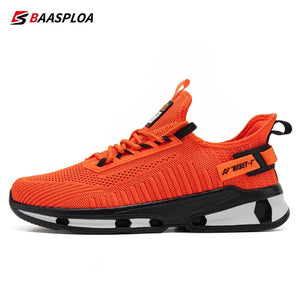 Baasploa Men's Breathable Knit Walking Sneakers