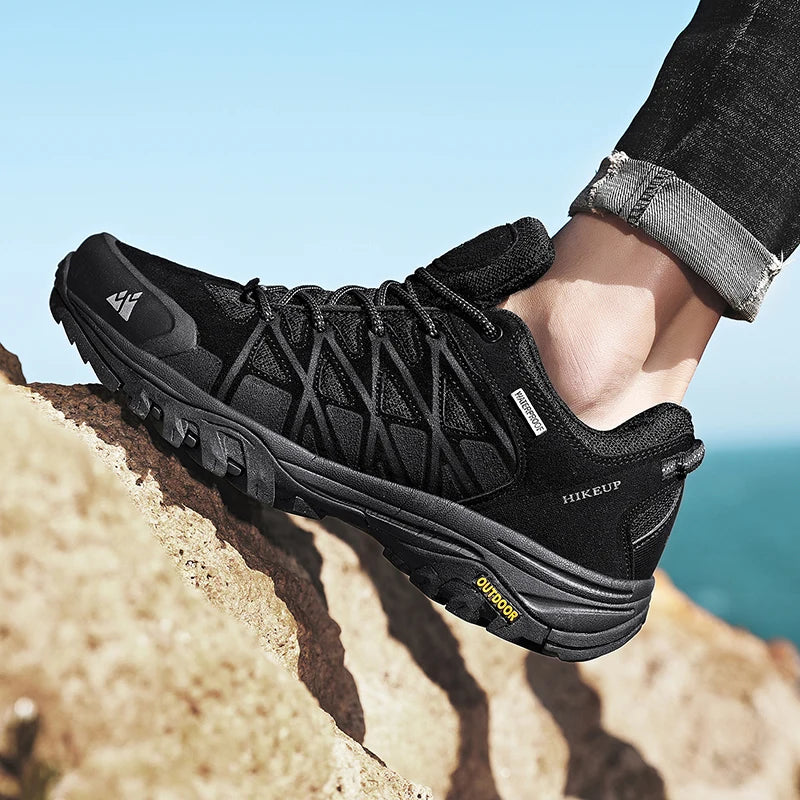 HIKEUP Men’s Breathable Hiking Shoes