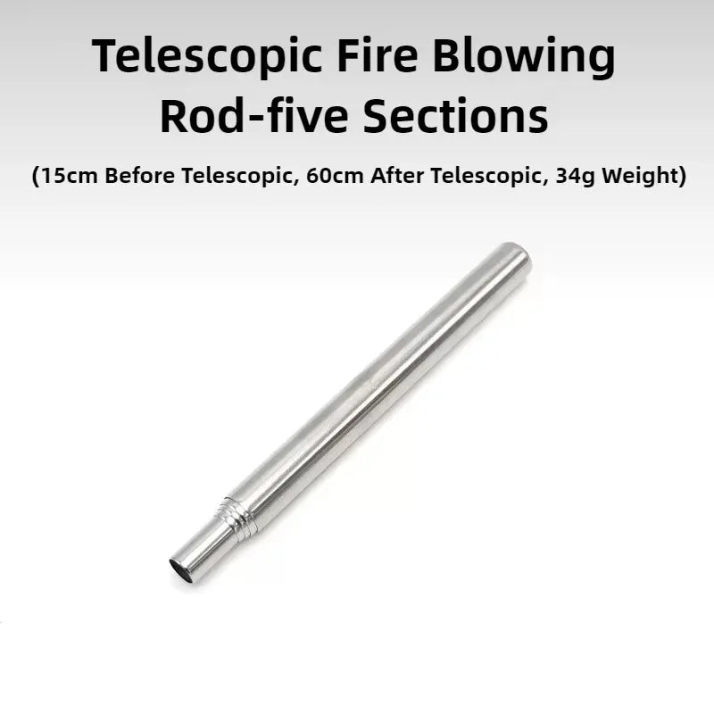 Portable Camping Fire Blow Tube