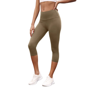 Women’s High-Waisted Capri Workout Leggings