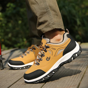 Men’s Waterproof Leather Hiking & Tactical Shoes