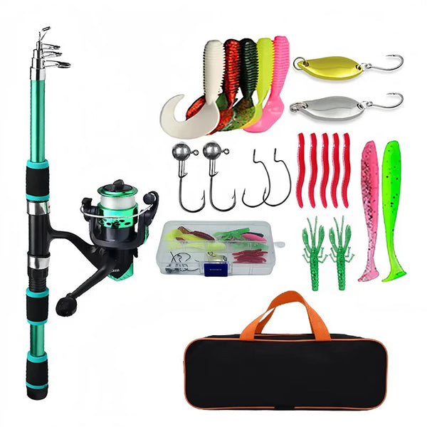 Fishing Pole Set Full Kits