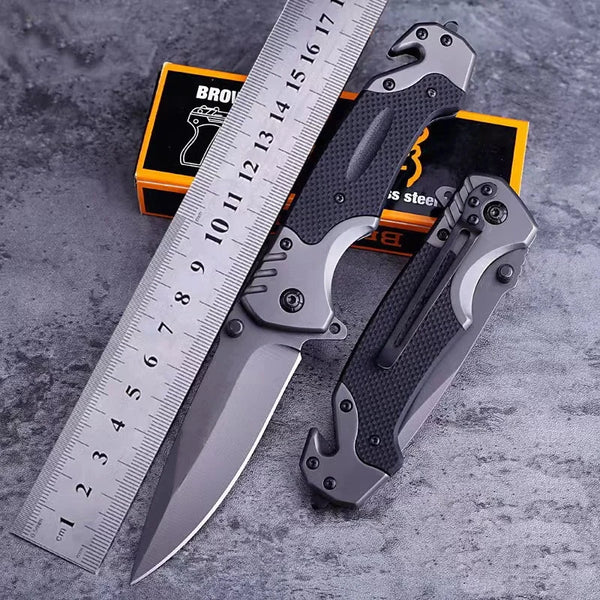 Outdoor Tactical Folding Survival Knife