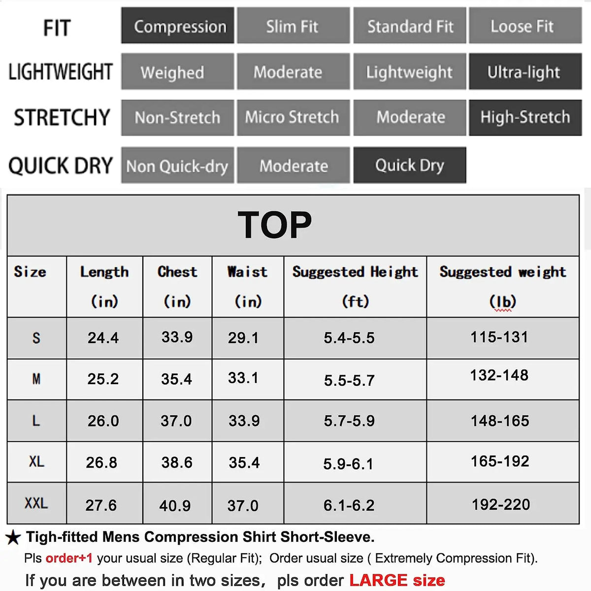 Men’s Long Sleeve Compression Workout Shirt