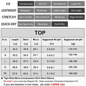 Men’s Long Sleeve Compression Workout Shirt