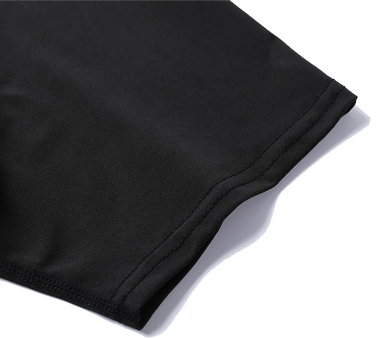 Men’s Bat Print Compression Workout Shirt