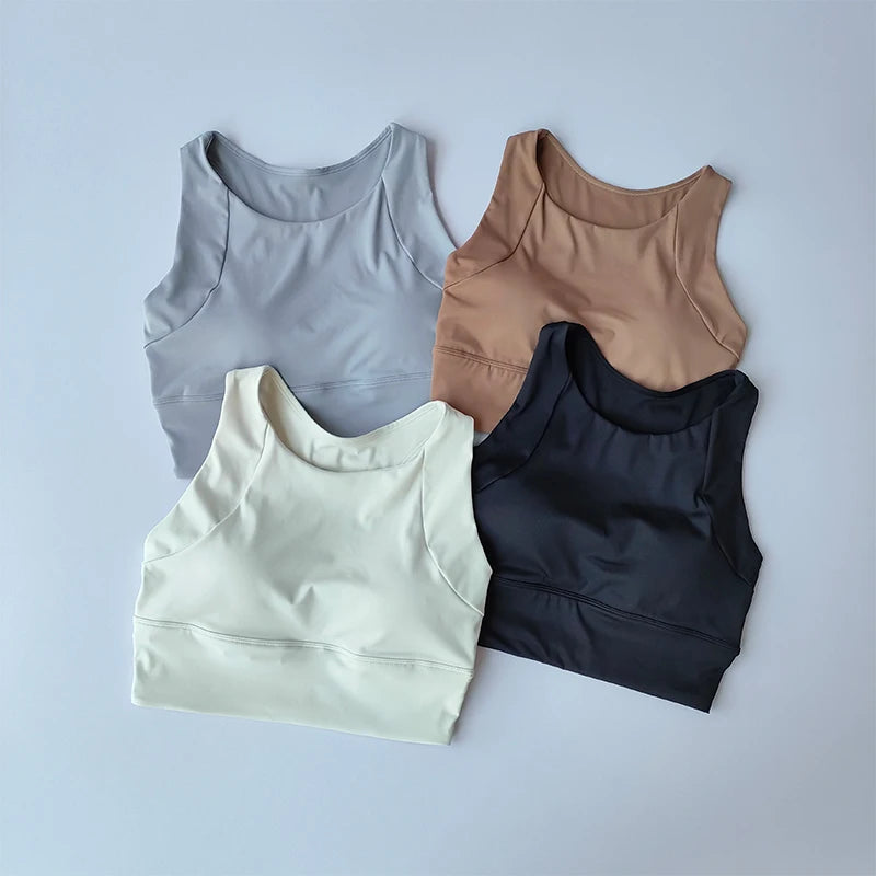 All-in-One Shockproof Sports Vest Bra