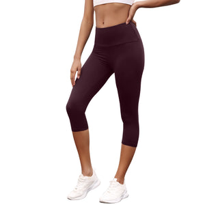Women’s High-Waisted Capri Workout Leggings