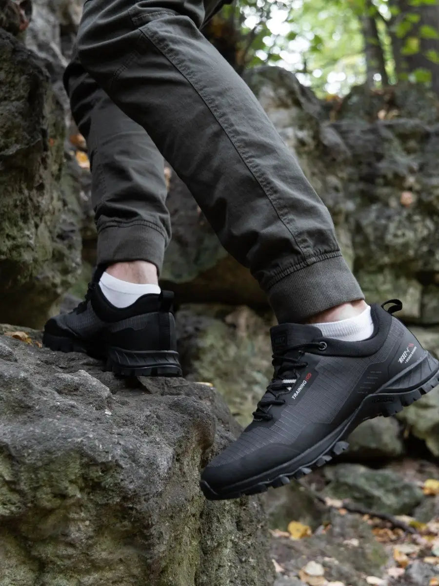 Baasploa Men's Anti-Skid Waterproof Hiking Shoes