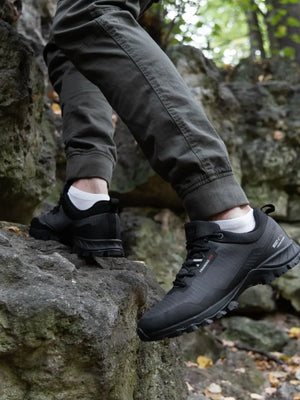 Baasploa Men's Anti-Skid Waterproof Hiking Shoes