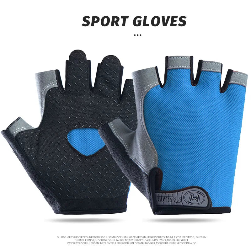 Unisex Fingerless Motorcyclist Gloves