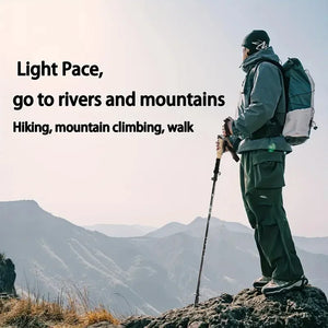 Ultra-Lightweight Folding Trekking Pole – Telescopic Aluminum