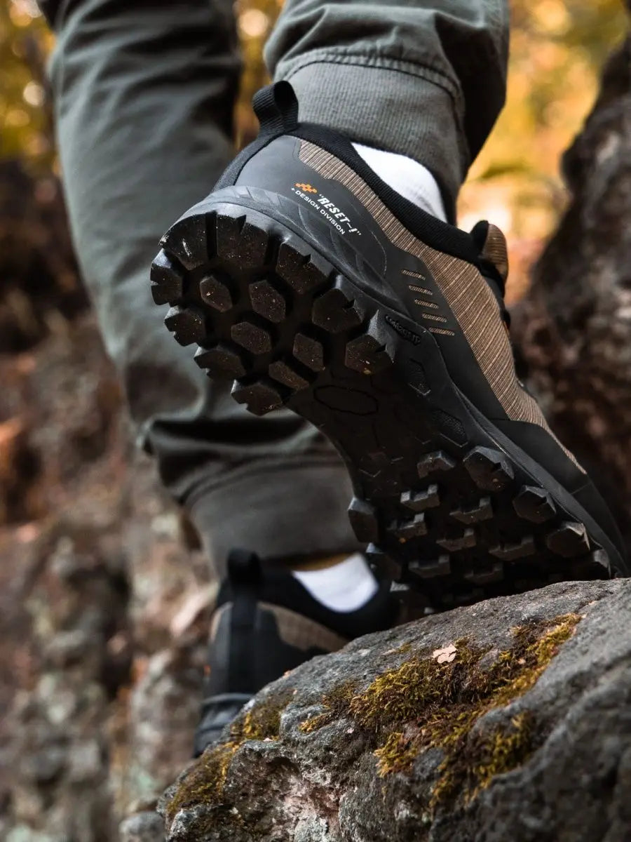 Baasploa Men's Anti-Skid Waterproof Hiking Shoes