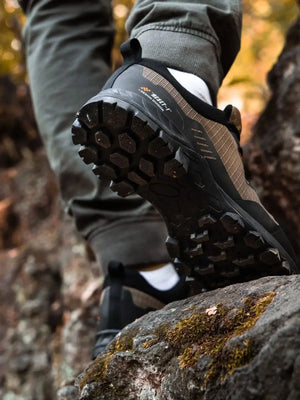Baasploa Men's Anti-Skid Waterproof Hiking Shoes