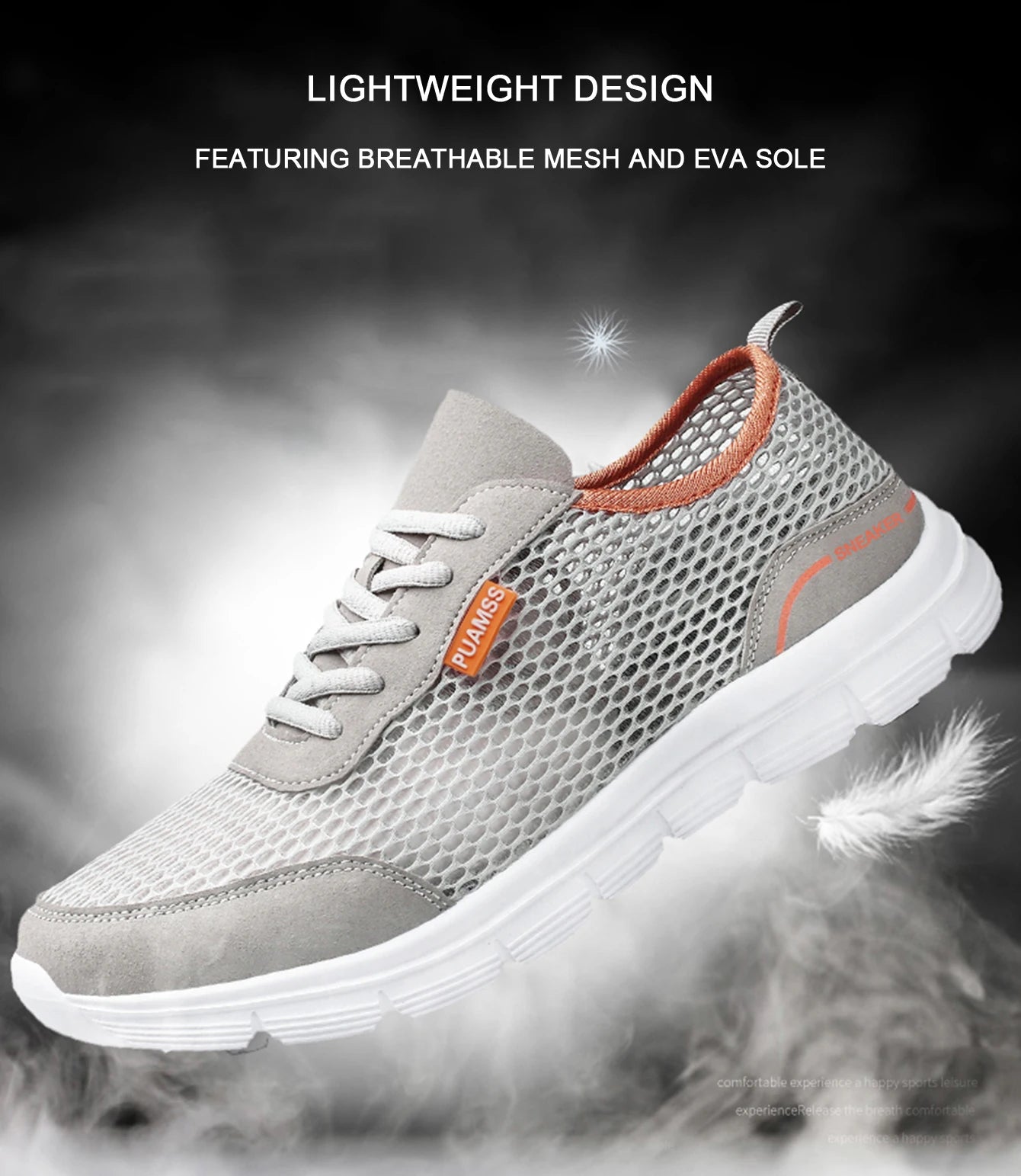 Men’s Lightweight Summer Mesh Running Sneakers