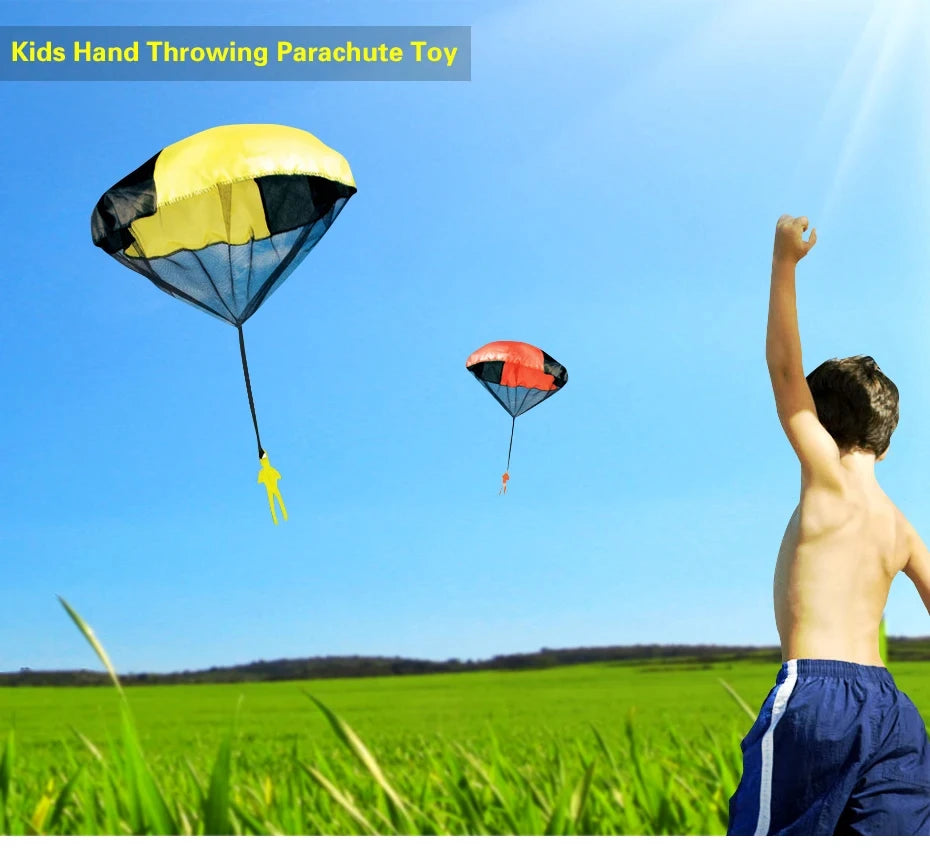 1/6 Sets Hand Throwing Parachute