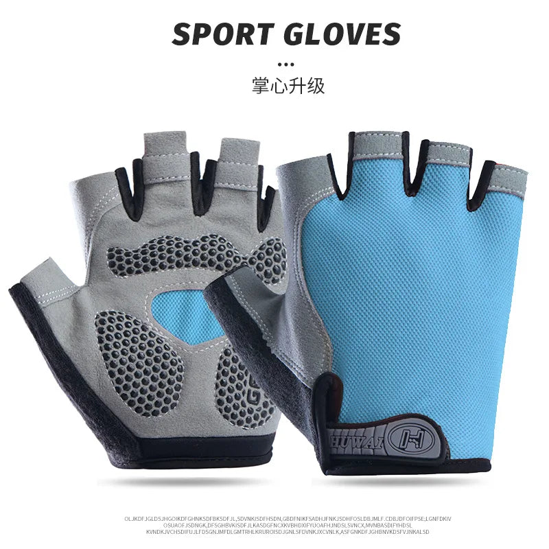 Unisex Fingerless Motorcyclist Gloves