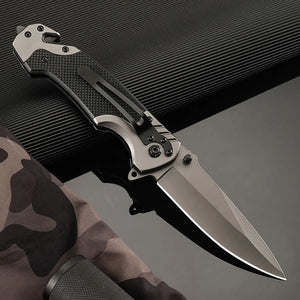 Outdoor Tactical Folding Survival Knife