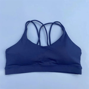 Women’s Solid Color High-Strength Sports Bra