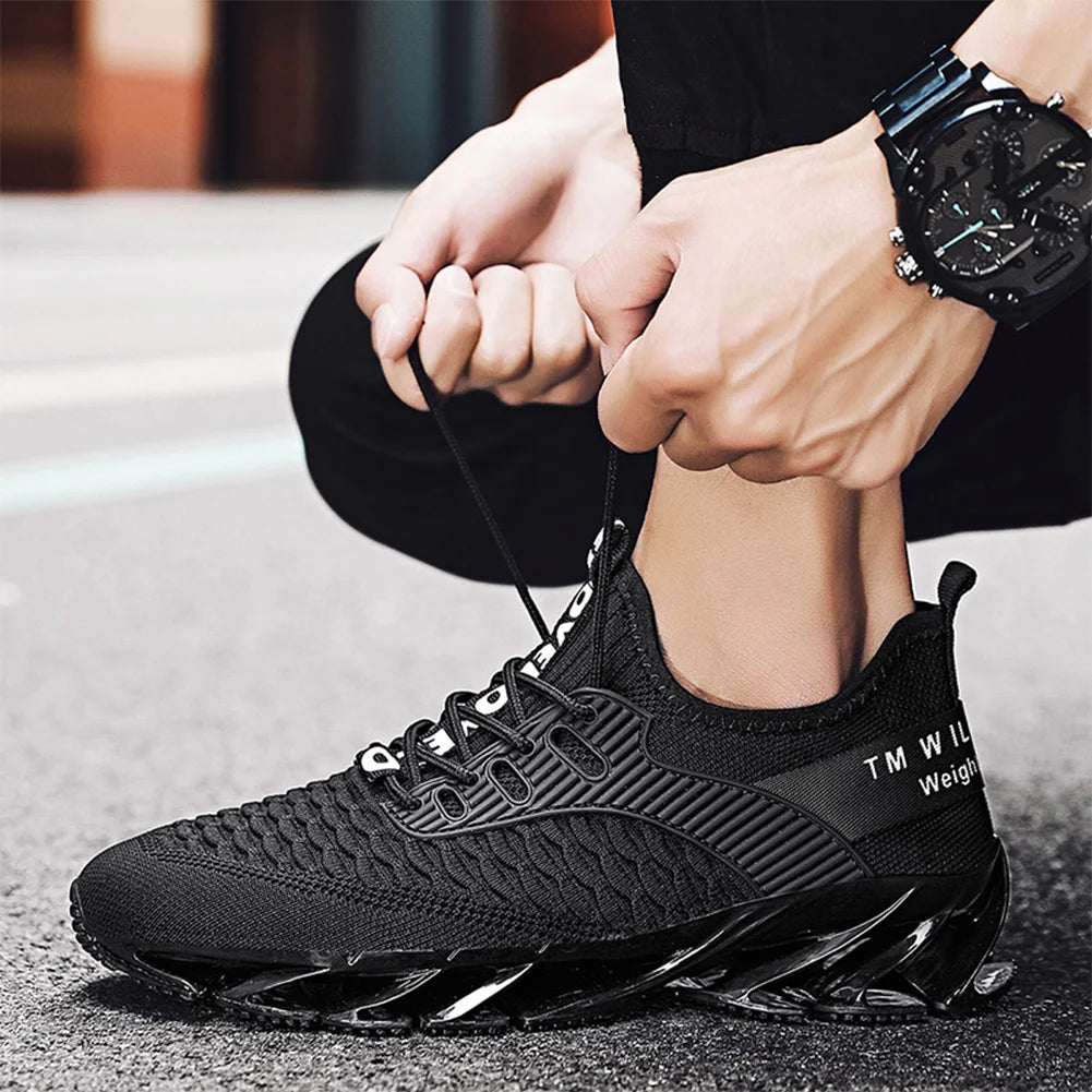 Men’s Breathable Mesh Walking & Running Sneakers