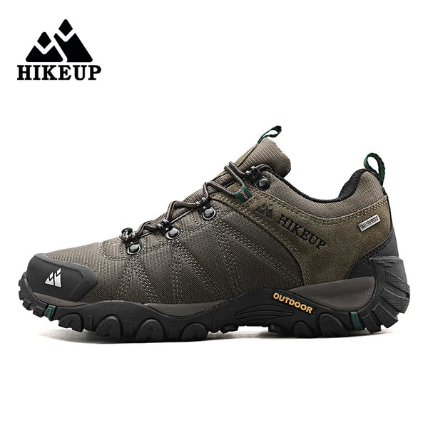 HIKEUP Men’s Non-Slip Breathable Hiking Shoes