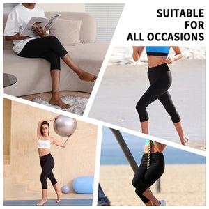 Women’s High-Waisted Capri Workout Leggings