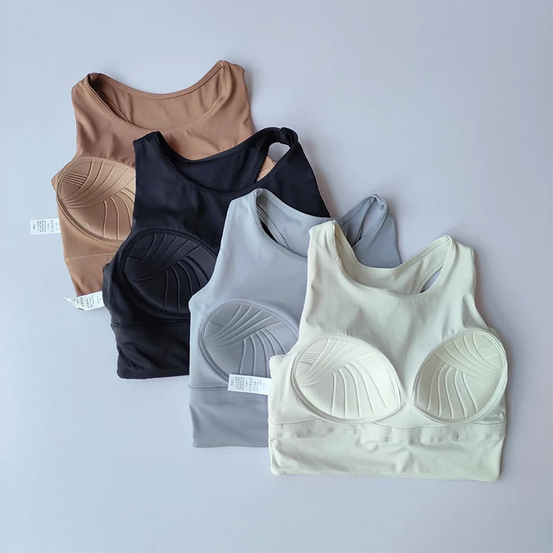 All-in-One Shockproof Sports Vest Bra