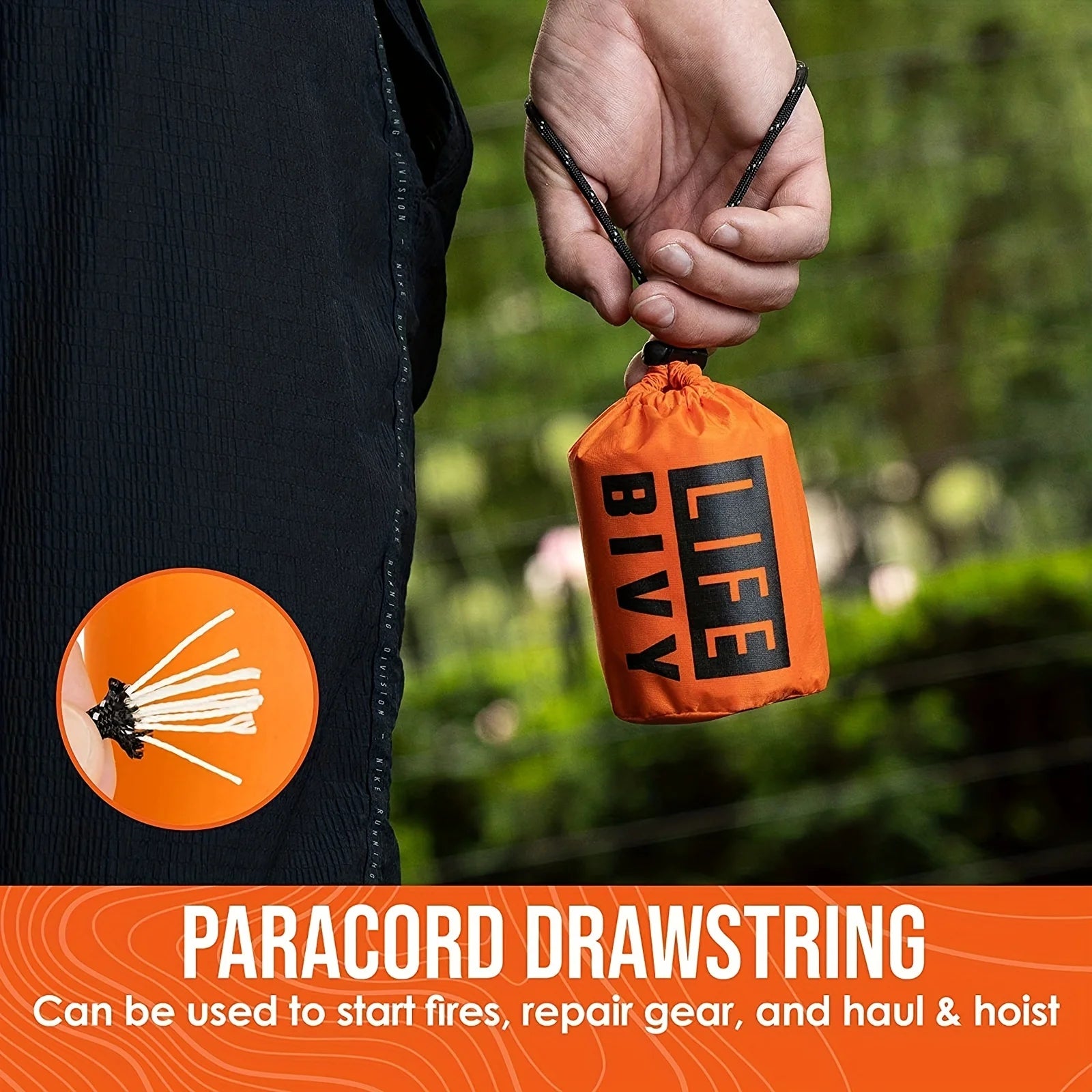Portable Emergency Survival Sleeping Bag – Thermal Mylar Sack