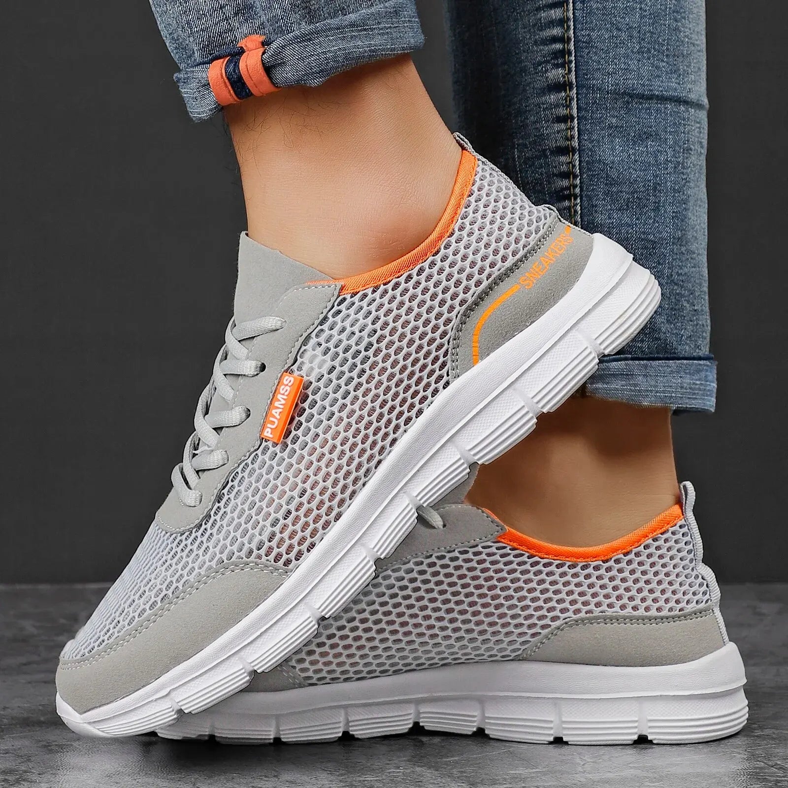 Men’s Lightweight Summer Mesh Running Sneakers
