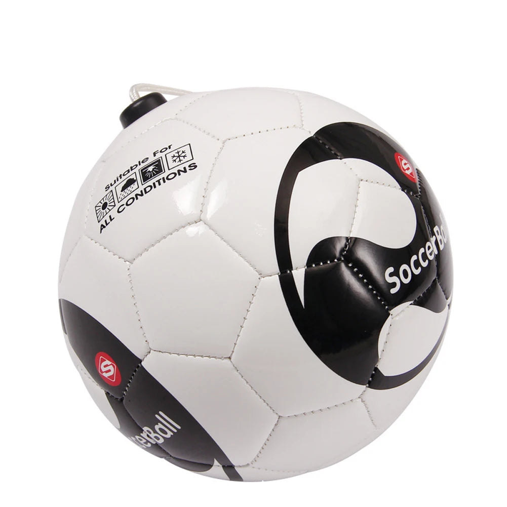 Size 2 Beginner Soccer Ball with Kick Trainer Belt