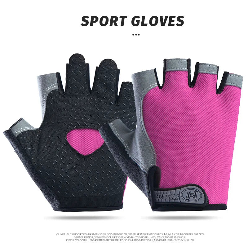 Unisex Fingerless Motorcyclist Gloves