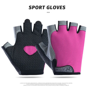 Unisex Fingerless Motorcyclist Gloves