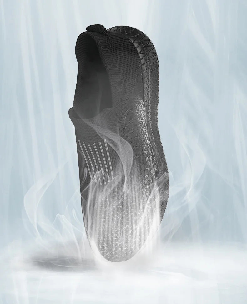 Men's Breathable Slip-On Running Sneakers