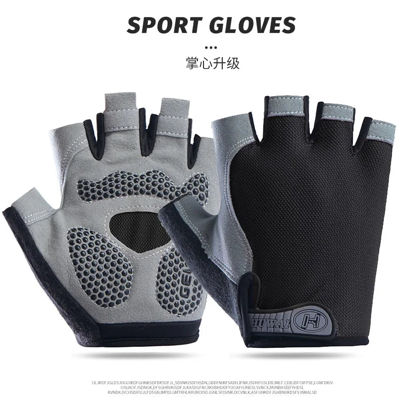 Unisex Fingerless Motorcyclist Gloves