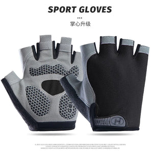 Unisex Fingerless Motorcyclist Gloves