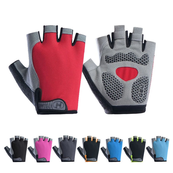 Unisex Fingerless Motorcyclist Gloves