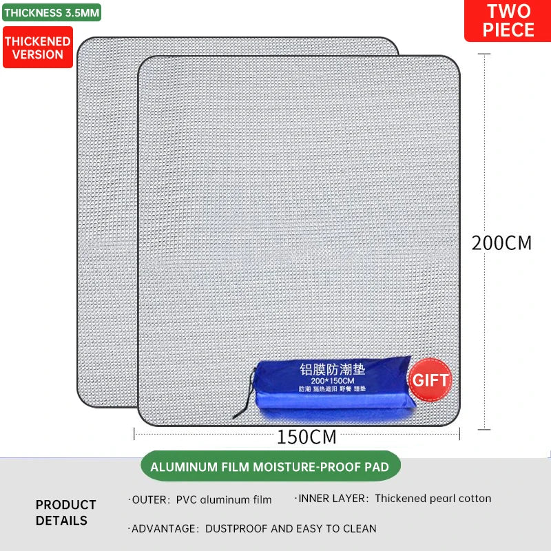 Outdoor Double-Sided Aluminum Film Camping Mat