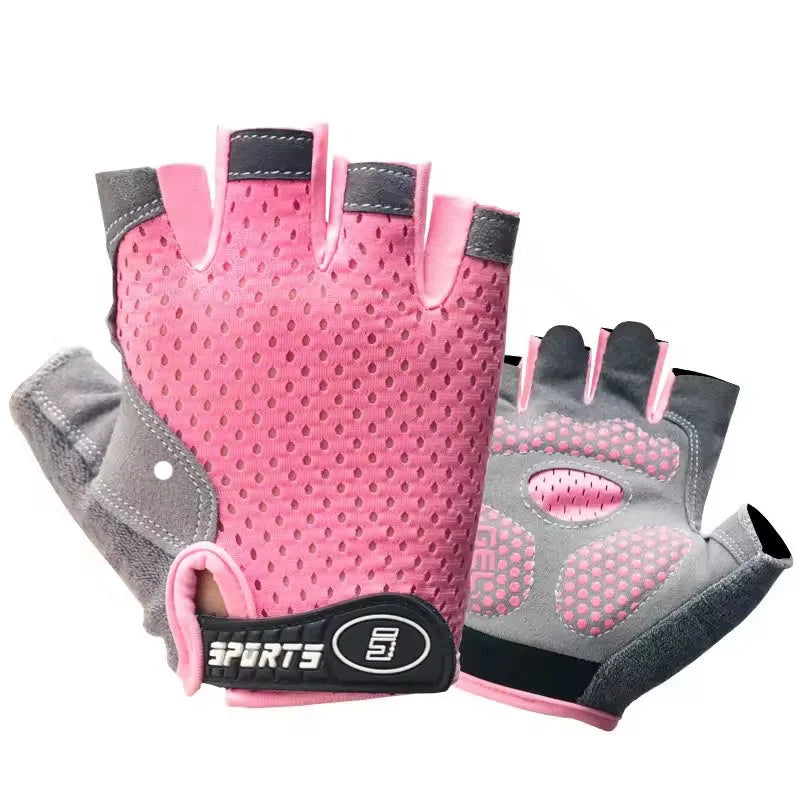 Kids Half Finger Cycling Gloves