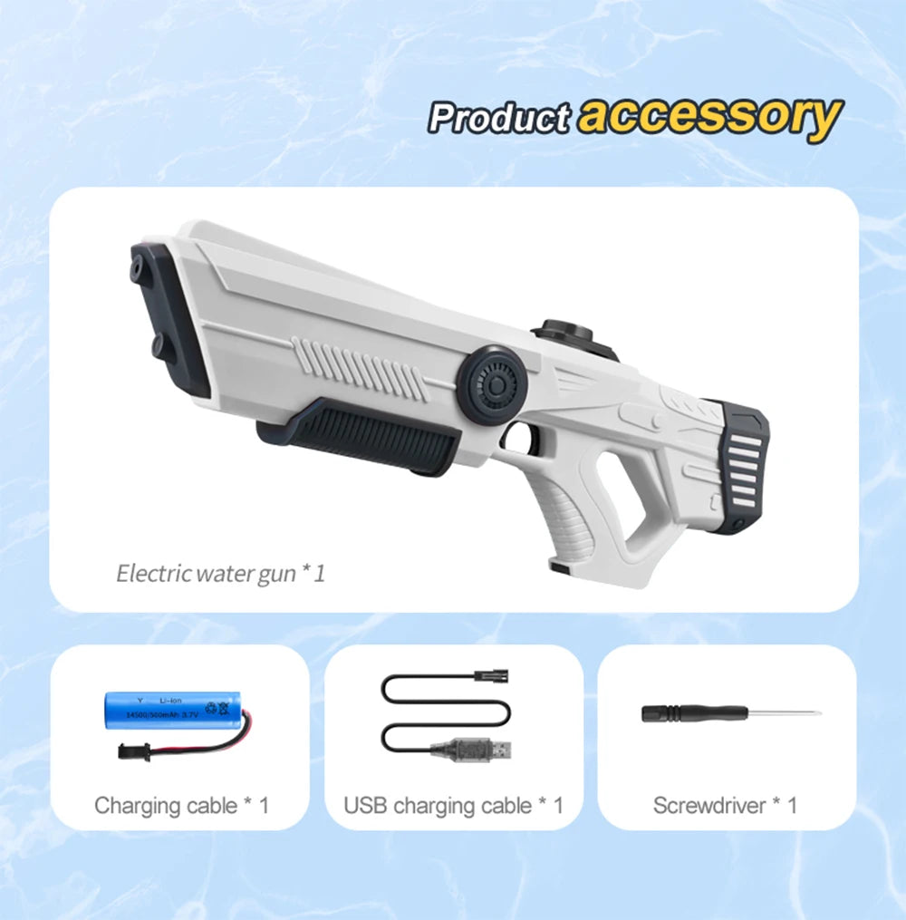 Electric Automatic Water Storage Gun Toys