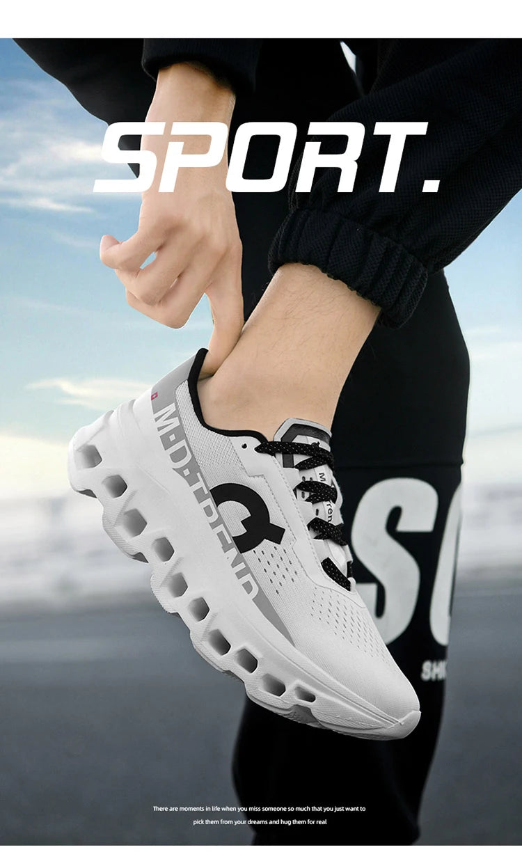 Men’s Lightweight Cushioned Running Sneakers