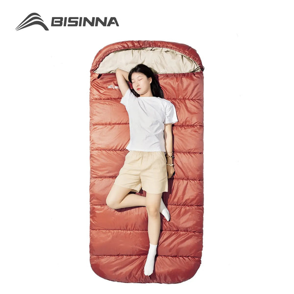 BISINNA Large Lightweight 3-Season Sleeping Bag