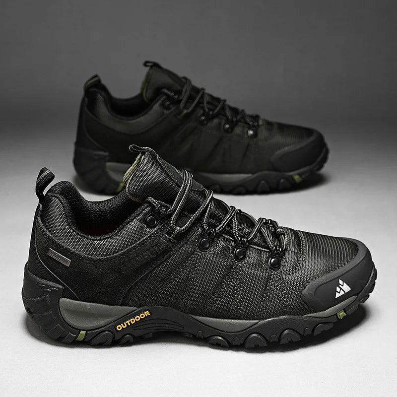 HIKEUP Men’s Non-Slip Breathable Hiking Shoes