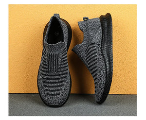 Men's Breathable Slip-On Running Sneakers