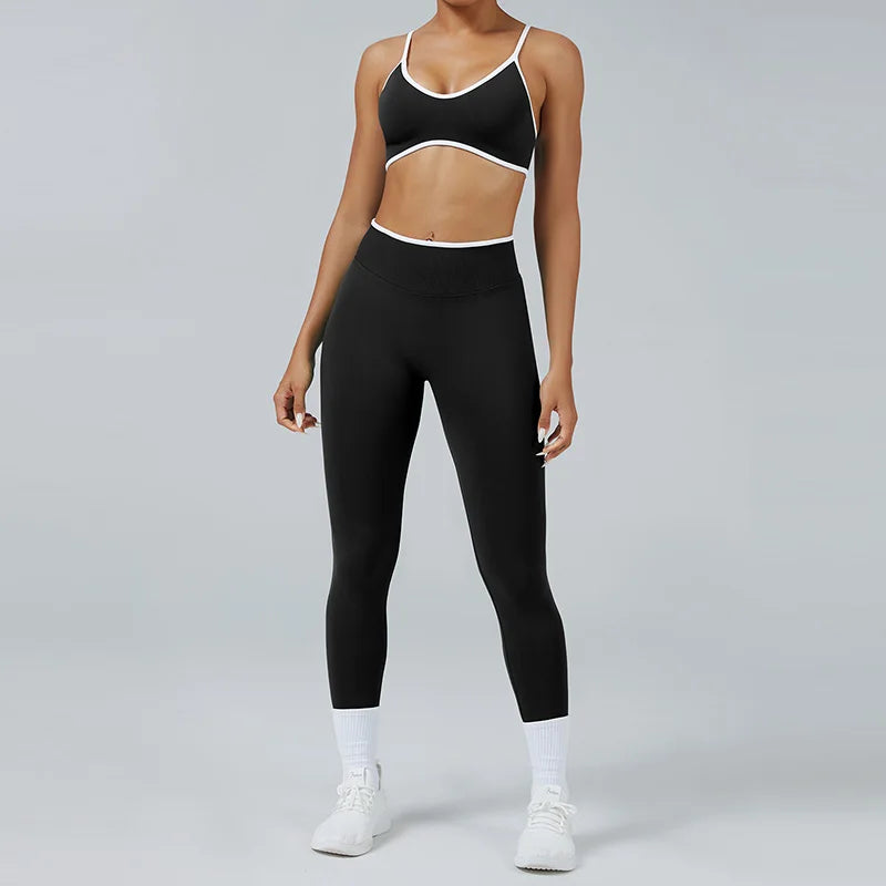 Seamless High-Waist 2-Piece Workout Set