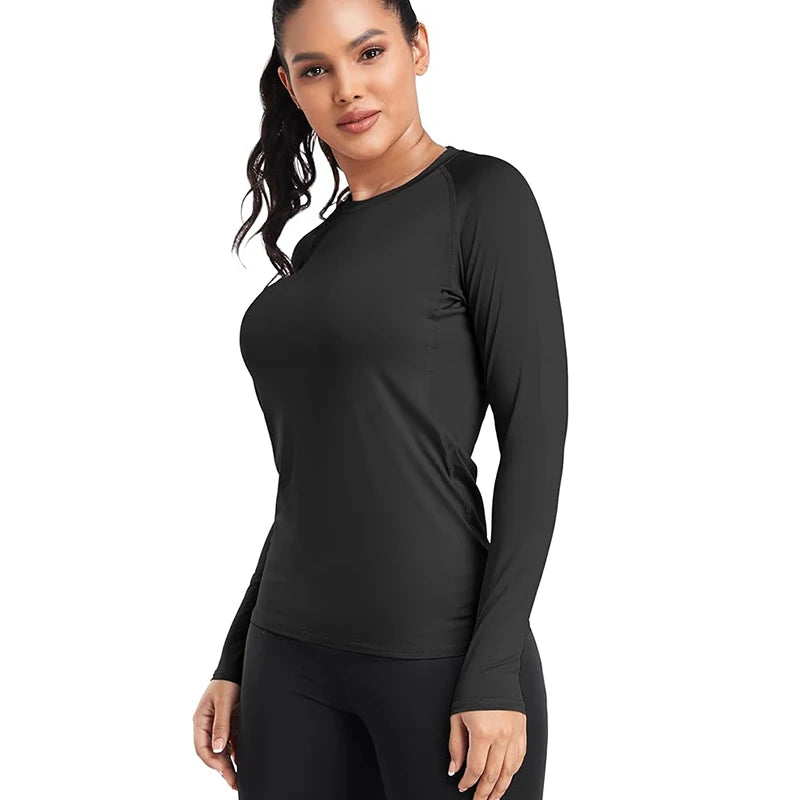 Women’s Long Sleeve Compression Workout Shirt