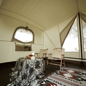 Mobi Garden ERA205 Cotton Glamping Tent – 3-Person