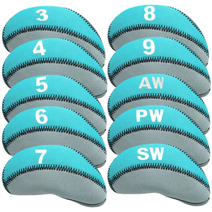 Golf Iron Head Covers 10pcs Set