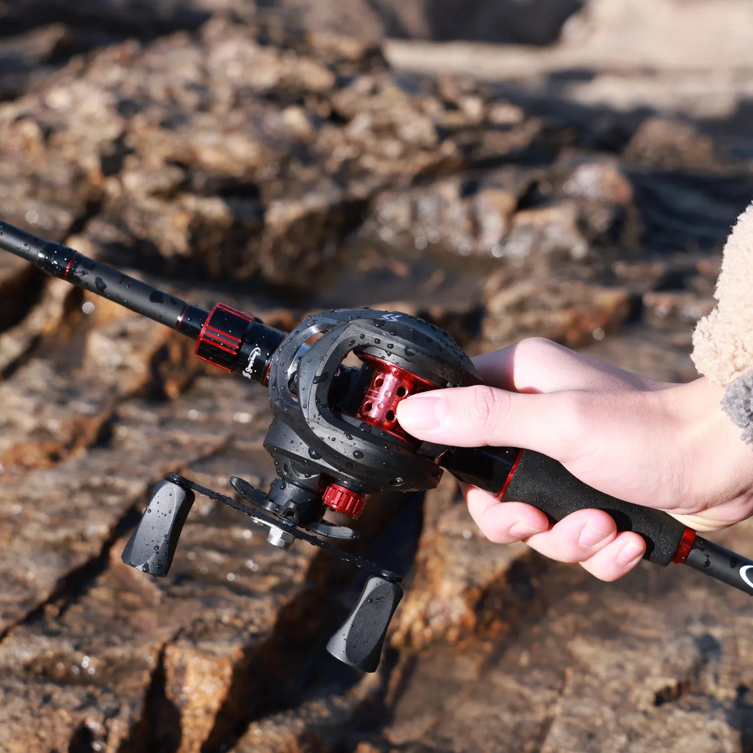 Sougayilang Fishing Rod Reel Combo